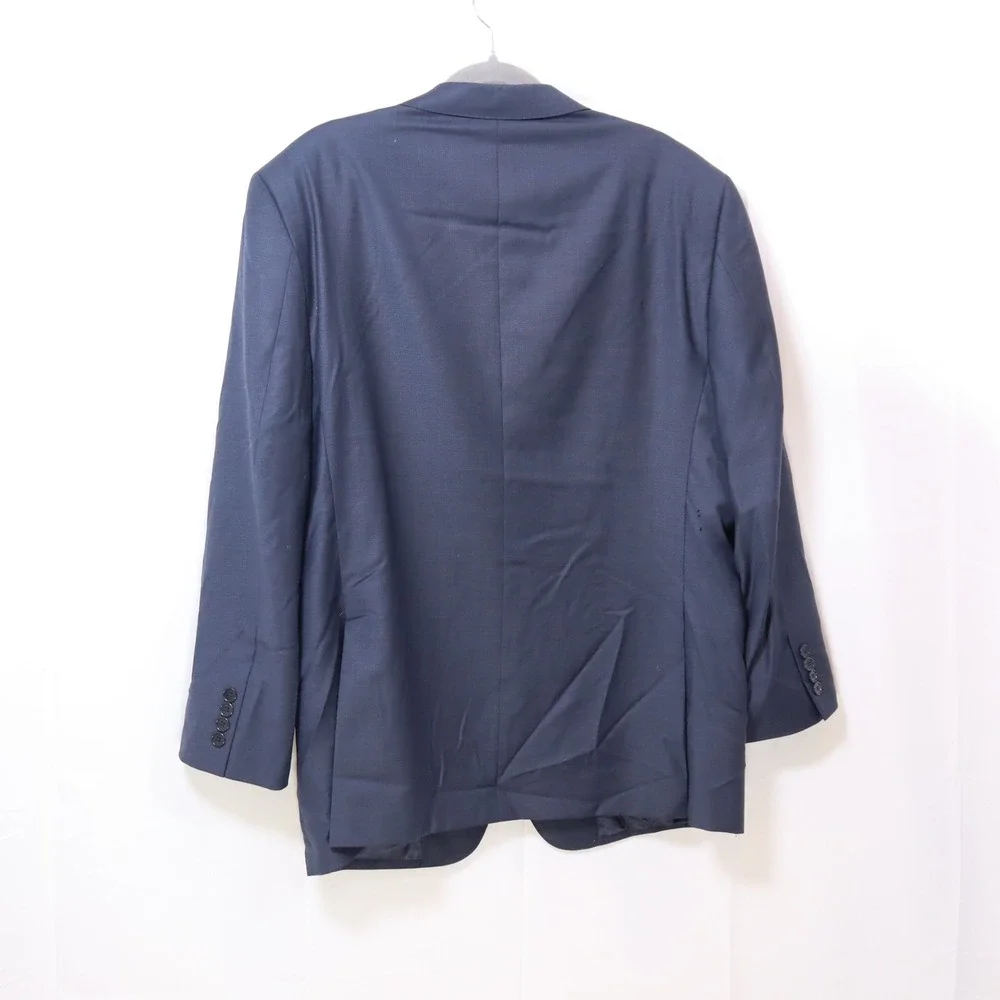 Jos.‎ A. Bank Blazer 44R Blue Mens Tailored Fit Wool Sport Coat Formal - FAIR